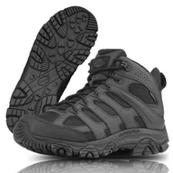 Odzież taktyczna i umundurowanie - Merrell - Buty wojskowe Moab 3 Mid Tactical Response Waterproof Boot - Czarne - J003911 - miniaturka - grafika 1