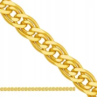 Łańcuszki - ZŁOTY Łańcuszek Mona Lisa Dmuchany 585 45 cm 12.75 g Rodium - miniaturka - grafika 1