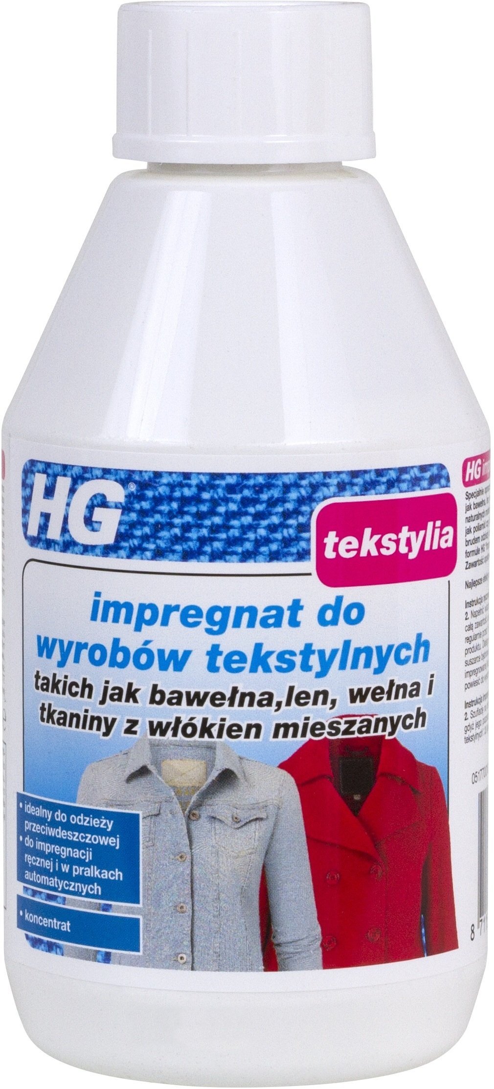 HG HG Profesjonalny impregnat do wyrobów tekstylnych 300ml