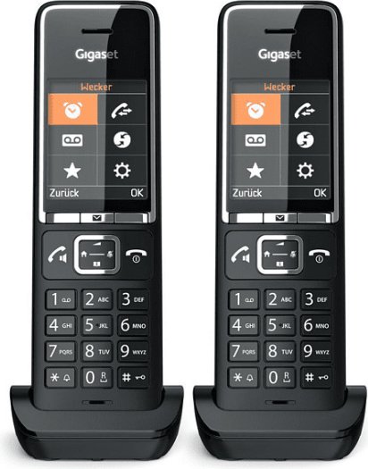 Gigaset Comfort 550HX duo czarny/chrom
