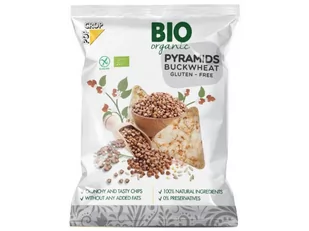 BLUECORN PIRAMIDKI GRYCZANE BEZGLUTENOWE BIO 25 g - POPCROP - Przekąski dla dzieci - miniaturka - grafika 3