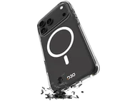 Etui i futerały do telefonów - Etui PURO Impact Clear D3O Bio do iPhone’a 17 Pro Przezroczysty - miniaturka - grafika 1