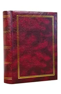 Albumy fotograficzne - ALBUM szyty na 100 zdjęć 10x15 z opisem CLASSIC bordowy - miniaturka - grafika 1