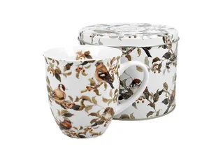 Kubek w Metalowej Puszce do Herbaty 400ml Ptaki - Kubki - miniaturka - grafika 1