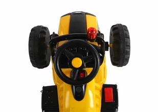 Auto na Akumulator JS328D żółty - Pojazdy elektryczne dla dzieci - miniaturka - grafika 3