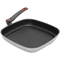 Patelnie - Patelnia grillowa PIARDI FIRS2825GR01 28 cm - miniaturka - grafika 1