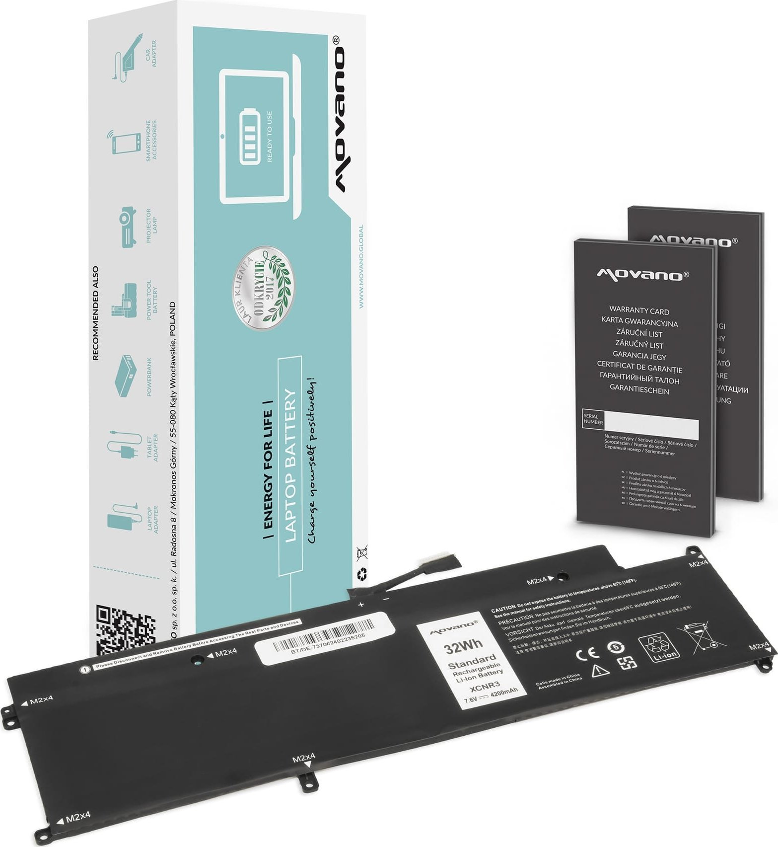 Bateria Movano Bateria Movano do Dell Latitude 13 7370, E7370