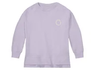 Swetry dla dziewczynek - pepperts!® Bluza dresowe dziewczęca z nadrukiem (158/164, Fioletowy) - miniaturka - grafika 1