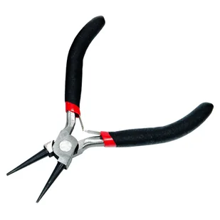 Narzędzia jubilerskie SZCZYPCE okrągłe do robienia biżuterii 125mm 1szt. czarne - Biżuteria - akcesoria - miniaturka - grafika 1