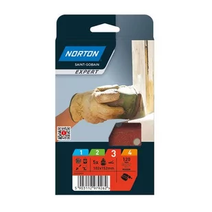 Papier ścierny delta 102x152 mm P120, 5 szt. - Materiały ścierne - miniaturka - grafika 1