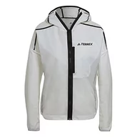 Kurtki damskie - adidas Kurtka damska Agr Ww J, biały (nondye), M - miniaturka - grafika 1