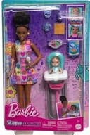 Lalki dla dziewczynek - Barbie Skipper zestaw opiekunka HTK34 - miniaturka - grafika 1