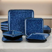 Inne - TEMU Zestaw obiadowy na 4 osoby – 12 szt., zestawy naczyń kuchennych z talerzem obiadowym i deserowym oraz misą - miniaturka - grafika 1