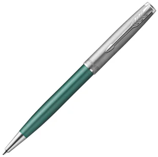 Parker, Długopis, Metalowy, Srebrno-zielony - Długopisy - miniaturka - grafika 1
