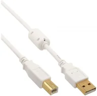 Kable USB - MicroConnect USB2.0 A-B 2m M-M z dławikiem ferrytowym - miniaturka - grafika 1