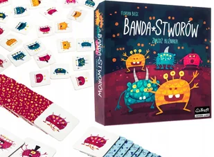 Gra Rodzinna Dla Dzieci Planszowa Kalambury Odgadnij Banda Stworów Trefl - Gry planszowe Gra Rodzinna Dla Dzieci Planszowa Kalambury Odgadnij Banda Stworów Trefl - Gry planszowe - miniaturka - grafika 1