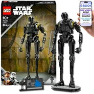 Klocki - DUŻE! LEGO® STAR WARS™ DROID K-2SO realistyczna, ruchoma figurka do zbudowania • 41 CM Wielki Zestaw Dla Dzieci i Dorosłych + EBOOK-2 - miniaturka - grafika 1