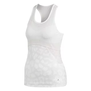 Koszulki i topy damskie - Adidas Stella McCartney Court tank-top damski, biały, jasnoszary, XS DQ1603 - grafika 1