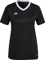 Bluzki damskie - Koszulka damska adidas Entrada 22 Jsy czarna H57572-2XL - miniaturka - grafika 1