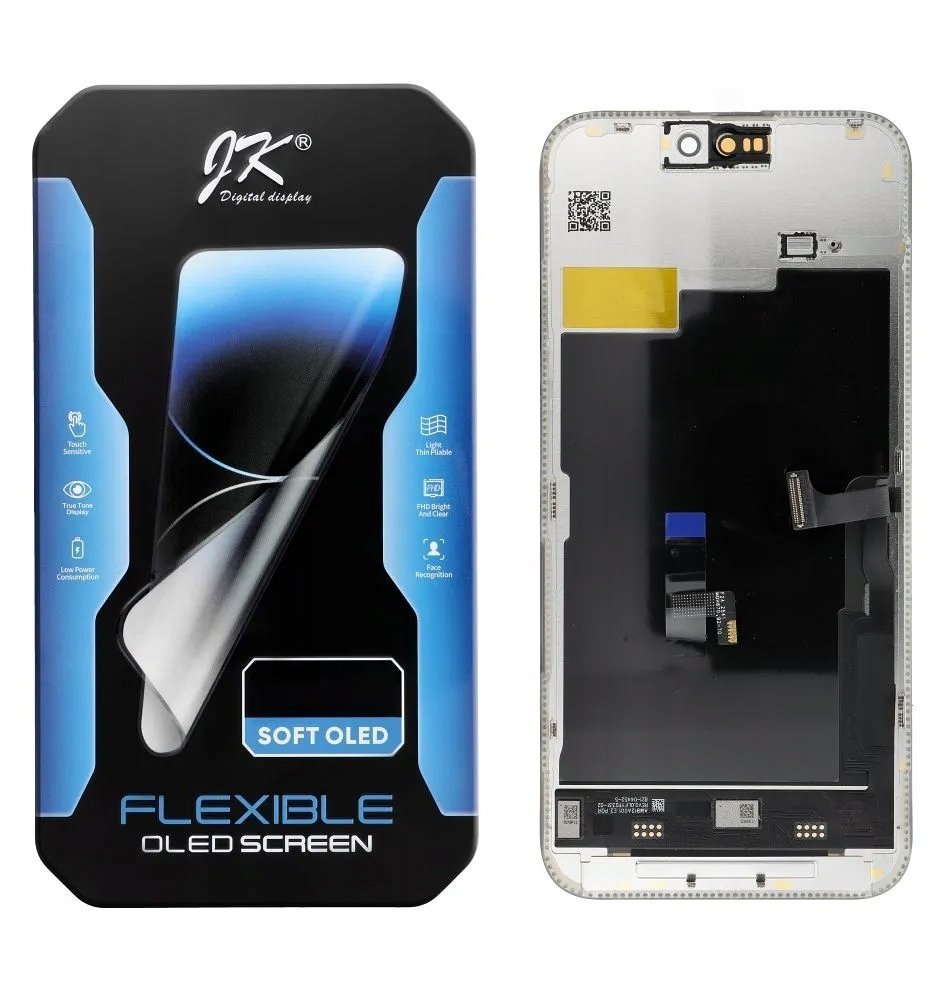 JK Wyświetlacz LCD do IPHONE 15 PRO MAX SOFT OLED Change IC
