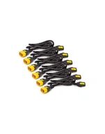 Kable komputerowe i do monitorów - APC Power Cord Kit 6 ea Locking C13 to C14 0.6m North America AP8702S-NA - miniaturka - grafika 1