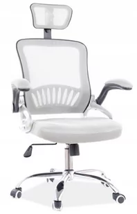Fotel biurowy, krzesło biurowe Signal FOTEL OBROTOWY Q-831 SZARY OBRQ831SZ - Fotele i krzesła biurowe - miniaturka - grafika 1