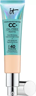 IT Cosmetics IT Cosmetics Light Medium Your Skin But Better CC+ Oil-Control Matte SPF 40+ Podkład 32ml - Kremy CC - miniaturka - grafika 1