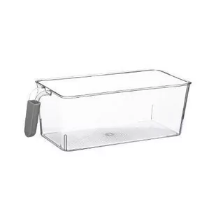 5five Simple Smart Pojemnik na żywność do lodówki + uchwyt 30x12x11 cm transparentny 167787 - Pojemniki kuchenne - miniaturka - grafika 1