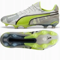 Piłka nożna - Buty Puma KING Ultimate Forever FG/AG 108426-01 szary 43 - miniaturka - grafika 1