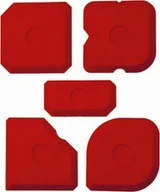 Narzędzia warsztatowe - Dedra Szpachelki do silikonu 5szt. w pudełku - miniaturka - grafika 1