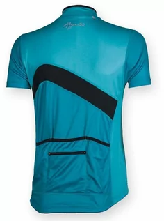 Koszulki rowerowe - Koszulka Rogelli BONA turkusowa - grafika 1