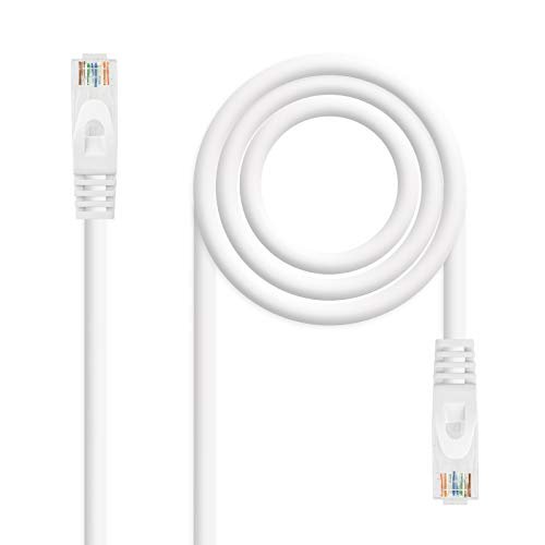 Kabel sieciowy LSZH Cat.6A UTP Kaliber AWG24, biały, długość 25 cm, idealny do wydajnych i bezpiecznych połączeń sieciowych.