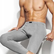 Pozostała odzież narciarska - KALESONY MĘSKIE ATLANTIC BML002 BAWEŁNA SZARE *S* - miniaturka - grafika 1