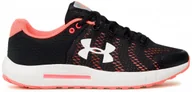 Buty sportowe damskie - Buty Damskie Under Armour Czarne Sportowe R.38.5 - miniaturka - grafika 1
