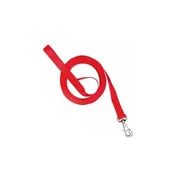 Smycze dla psów - Chaba smycz treningowa taśma dł. 5 m Czerwona - miniaturka - grafika 1