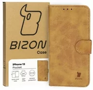 Etui i futerały do telefonów - Bizon Etui Case Pocket do Apple iPhone 13, brązowe - miniaturka - grafika 1