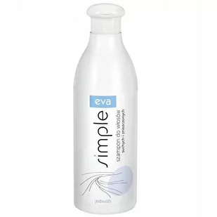 Eva Simple Szampon do włosów suchych i zniszczonych z jedwabiem 500ml - Szampony do włosów - miniaturka - grafika 1