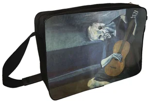 Torba na ramię Stary gitarzysta Pablo Picasso - Torby szkolne - miniaturka - grafika 1