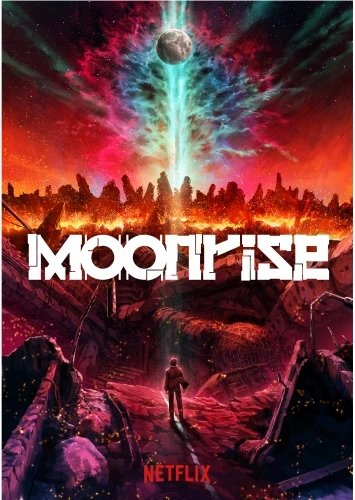 Plakat Moonrise A2 (420mm x custom) Anime