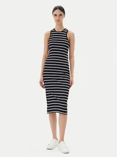 ONLY Sukienka codzienna Belfast 15323632 Czarny Regular Fit - Sukienki - miniaturka - grafika 1