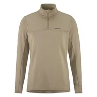 Bluzy sportowe męskie - Męska Bluza CRAFT CORE GAIN MIDLAYER M 1909496-237000 – Oliwkowy - miniaturka - grafika 1