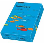 Papier do drukarek - Papier ksero kolorowy A4 160g RAINBOW R88 ciemno niebieski (250ark) 88042769 - miniaturka - grafika 1