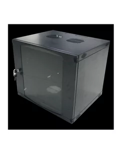 LogiLink Szafa Wandgehuse Single Section Box 09U dark grey W09F64B - Szafy rack - miniaturka - grafika 1