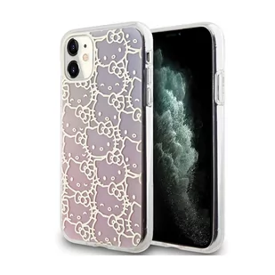 Hello Kitty IML Gradient Electrop Crowded Kitty Head - Etui iPhone 11 (różowy) - Pozostałe akcesoria do telefonów - miniaturka - grafika 1
