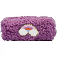 Piórniki - Piórnik teddy fioletowy - miniaturka - grafika 1