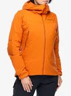 Kurtki narciarskie - Kurtka ocieplana damska Norrona More Thermo60 Aero200 Jacket - gold flame - miniaturka - grafika 1