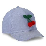 Czapki dla dzieci - Czapka z daszkiem Coccodrillo WC5364209ALG Niebieski - miniaturka - grafika 1