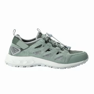 Buty trekkingowe damskie - Buty damskie turystyczne Jack Wolfskin WOODLAND 2 HYBRID LOW W mint leaf - 37,5 - grafika 1