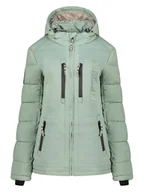 Kurtki damskie - Geographical Norway Kurtka zimowa "Beachwood" w kolorze miętowym - miniaturka - grafika 1