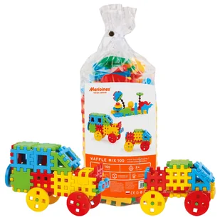 MARIOINEX Klocki Worek Zestaw 100 Elementów - Klocki - miniaturka - grafika 1